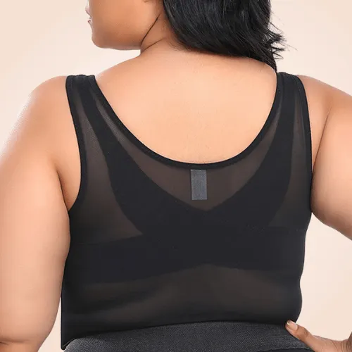 Front Closure Non-Wired Body Shaping Supportive Bra