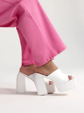 Imara Open Back Platform Sandals - Nadia x FTF