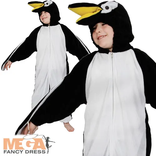 Kids Penguin Zoo Animal Costume