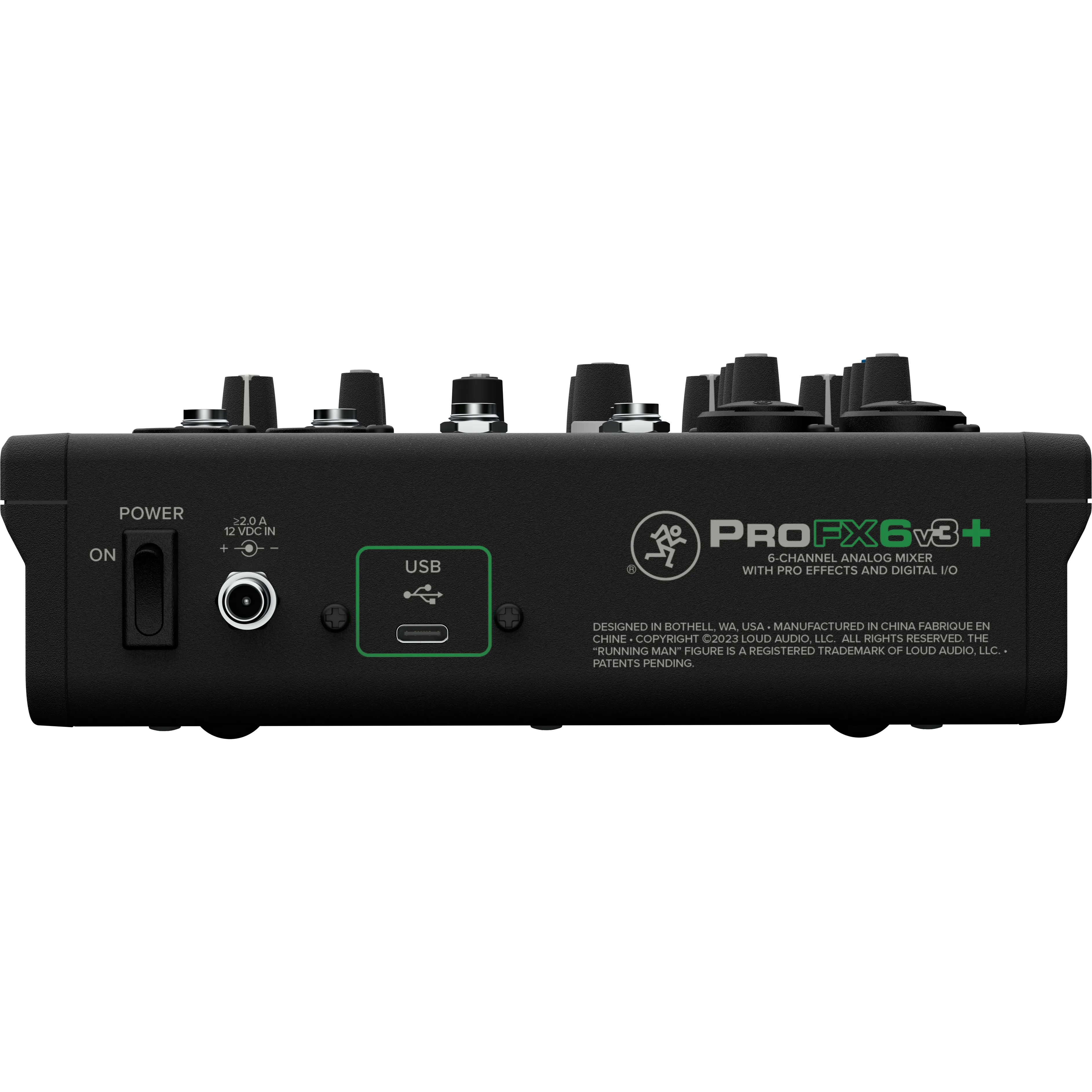 Mackie PROFX6V3  6-Channel Analog Mixer w/ Enhanced FX, USB Recording, and BT
